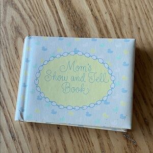 Mom's Show and Tell Book vintage never used